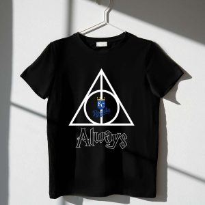 Kansas City Royals Deathly Hallows Graphic T-Shirt For Fans