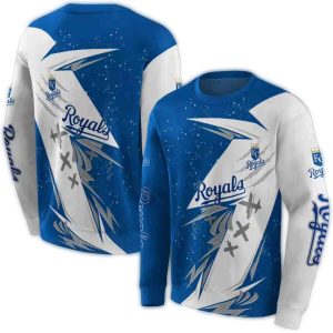Kansas City Royals Dynamic Slash All Over Print Sweatshirt