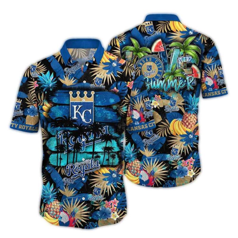 Kansas City Royals Fruit Pattern Tropical Hawaiian Shirt 1