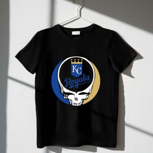 Kansas City Royals Grateful Dead Steal Your Face T-Shirt For Fans