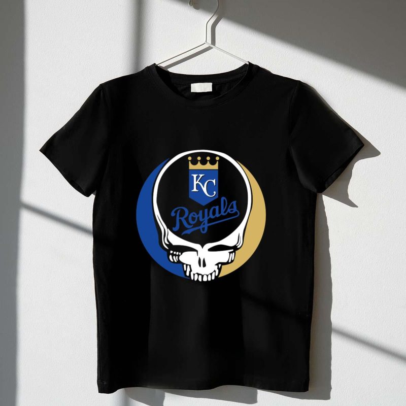 Kansas City Royals Grateful Dead Steal Your Face T Shirt t shirt 1 1