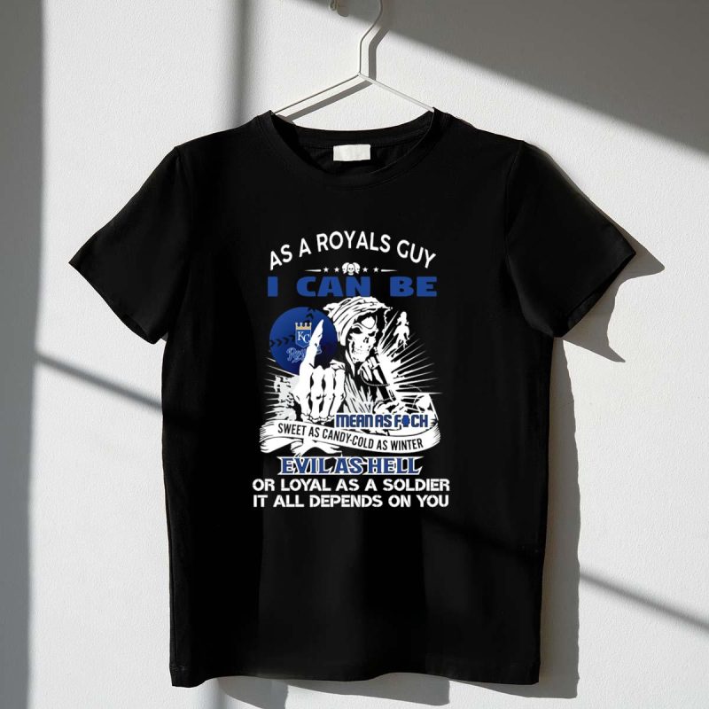 Kansas City Royals Grim Reaper Loyal Soldier Fans Mean Cold Evil Choices T Shirt t shirt 1 1