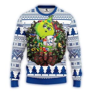 Kansas City Royals Grinch Christmas Ugly Sweater For Fans
