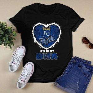 Kansas City Royals It'S In My Dna T-Shirt - Perfect Fan Apparel