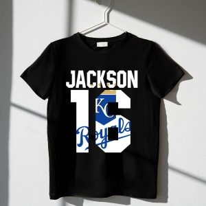 Kansas City Royals Jackson 16 Graphic T-Shirt For Fans