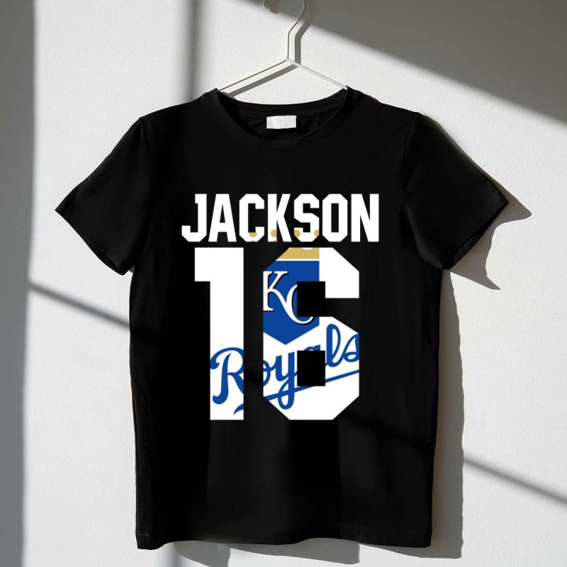 Kansas City Royals Jackson 16 KC T Shirt t shirt 1 1