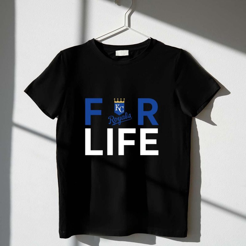 Kansas City Royals KC Logo For Life Royals Fans T Shirt t shirt 1 1