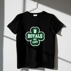 Kansas City Royals Shamrock T-Shirt - St Patrick'S Day Est 1969