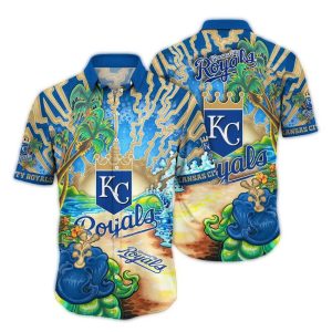 Kansas City Royals Tropical Hawaiian Shirt With Landscape Art Design