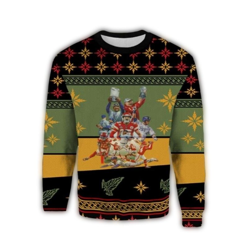 Kansas City Royals Legendary Champions Ugly Sweater 1