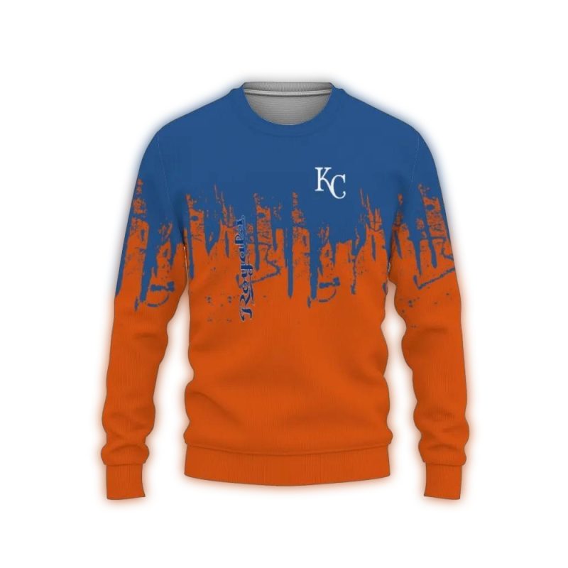 Kansas City Royals Logo In My Heart Ugly Sweater 1