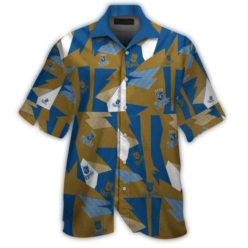 Kansas City Royals Logo Vitnage Hawaiian Shirt 1