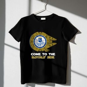 Kansas City Royals Millennium Falcon Join The Royals Side T-Shirt