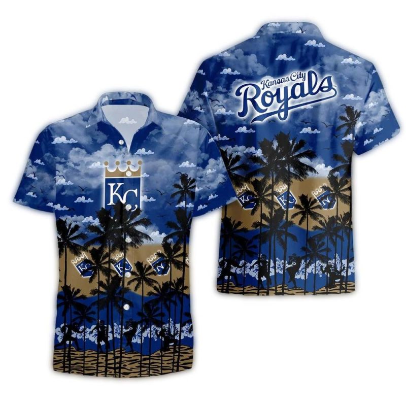 Kansas City Royals Palm Beach Hawaiian Shirt 1