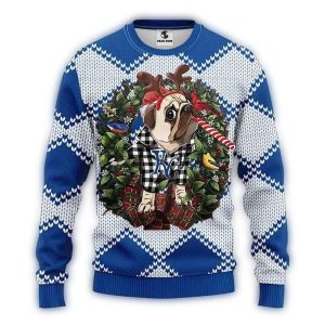 Kansas City Royals Christmas Ugly Sweater For Dogs - Pub Style Design