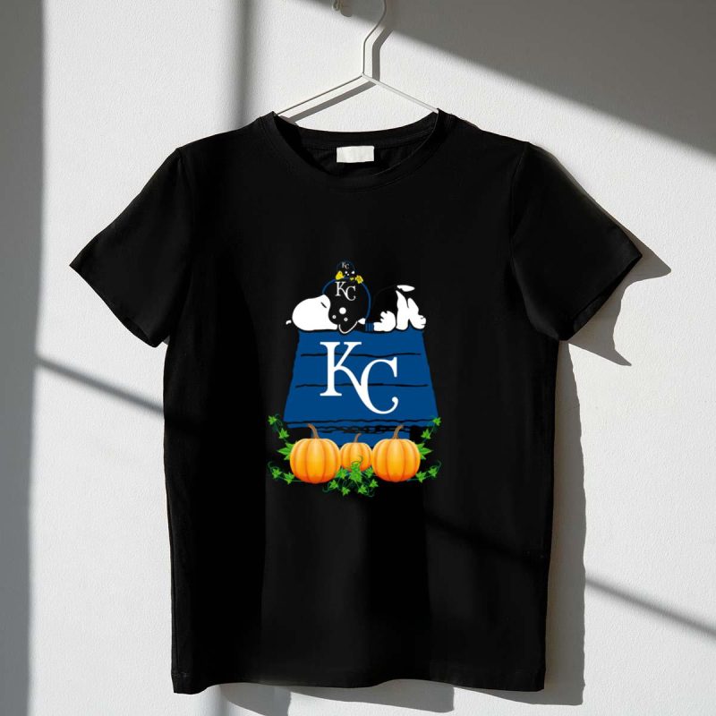 Kansas City Royals Snoopy Pumpkin House shirt t shirt 1 1