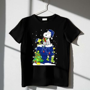 Kansas City Royals Snoopy Christmas T-Shirt - Winter Holiday Gift