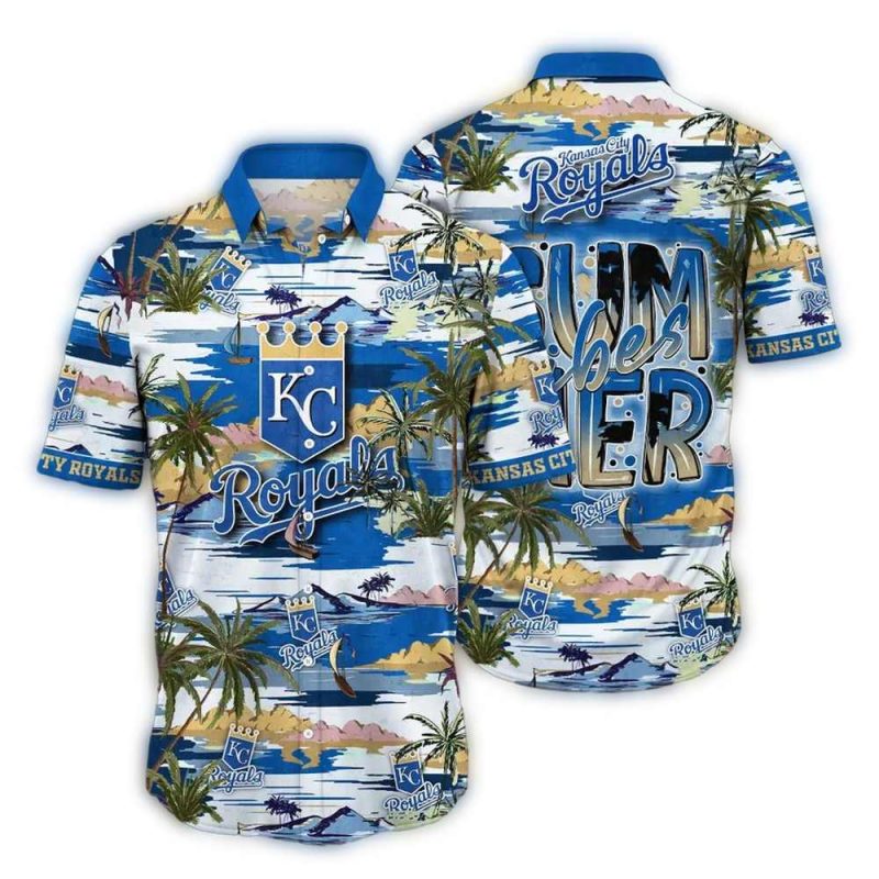 Kansas City Royals Summer Vibes Hawaiian Shirt 1