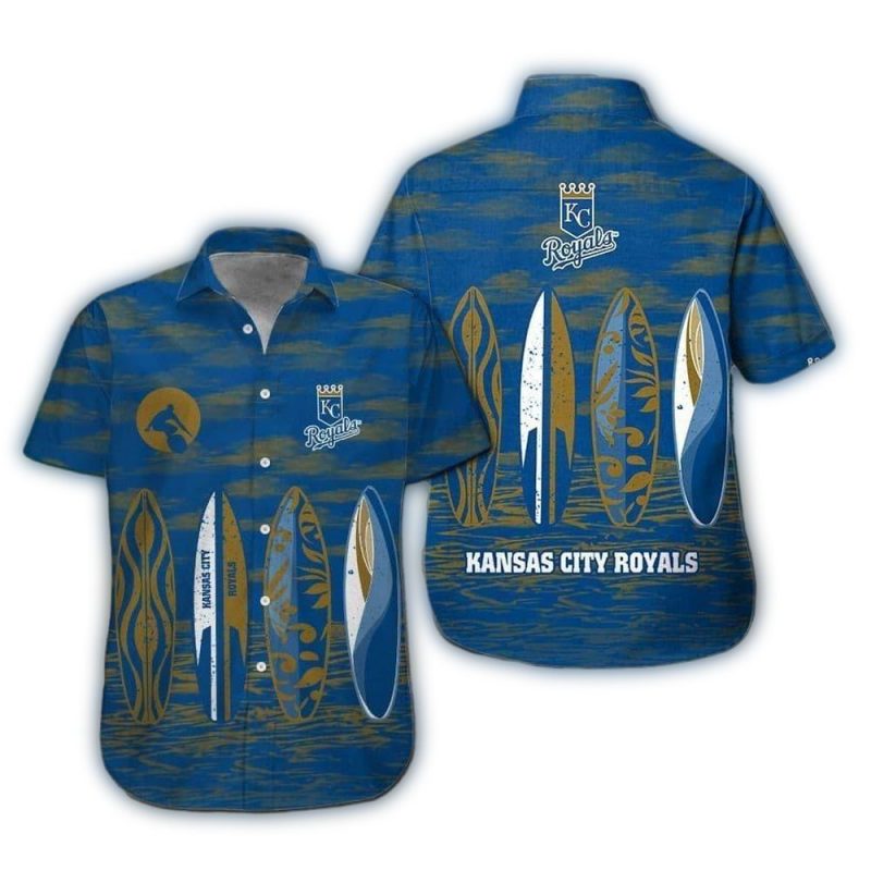Kansas City Royals Surf Beach Hawaiian Shirt 1