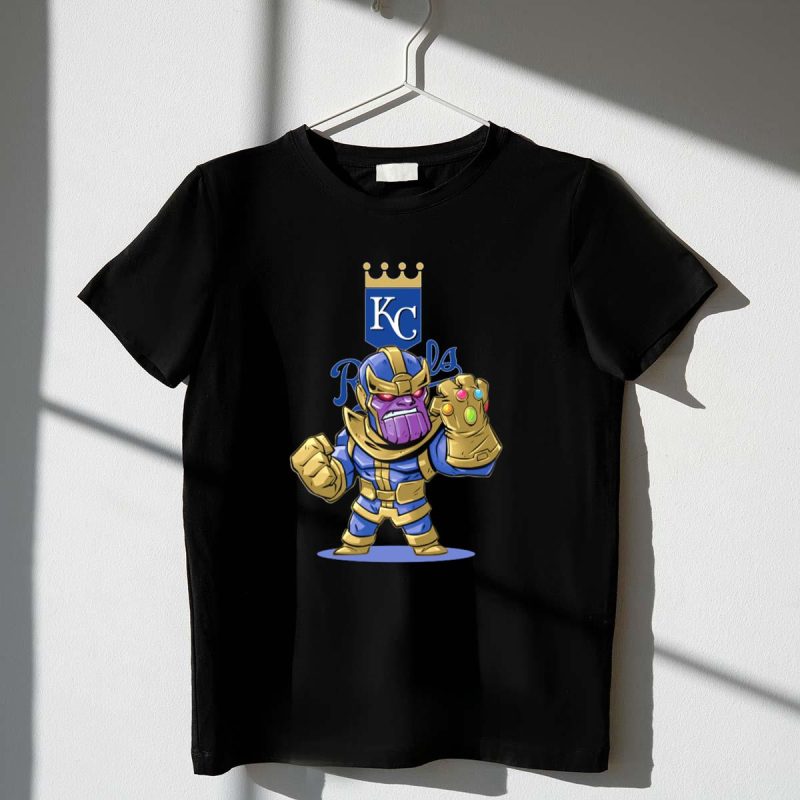 Kansas City Royals Thanos Infinity Gauntlet Fans T Shirt t shirt 1 1