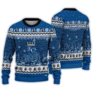 Kansas City Royals Tree Pattern Festive Sweater For Fans