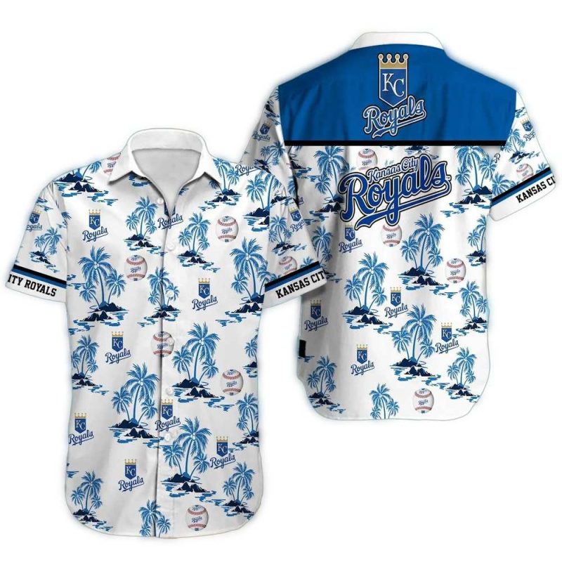 Kansas City Royals Tropical Paradise Hawaiian Shirt 1