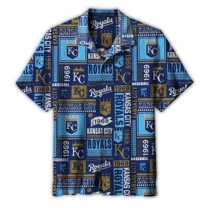 Vintage 1969 Kansas City Royals Hawaiian Shirt For Ultimate Fan Style