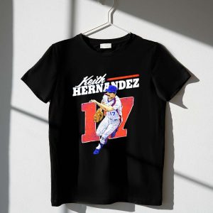 Keith Hernandez 17 New York Mets Baseball Legend T-Shirt - Vintage Style