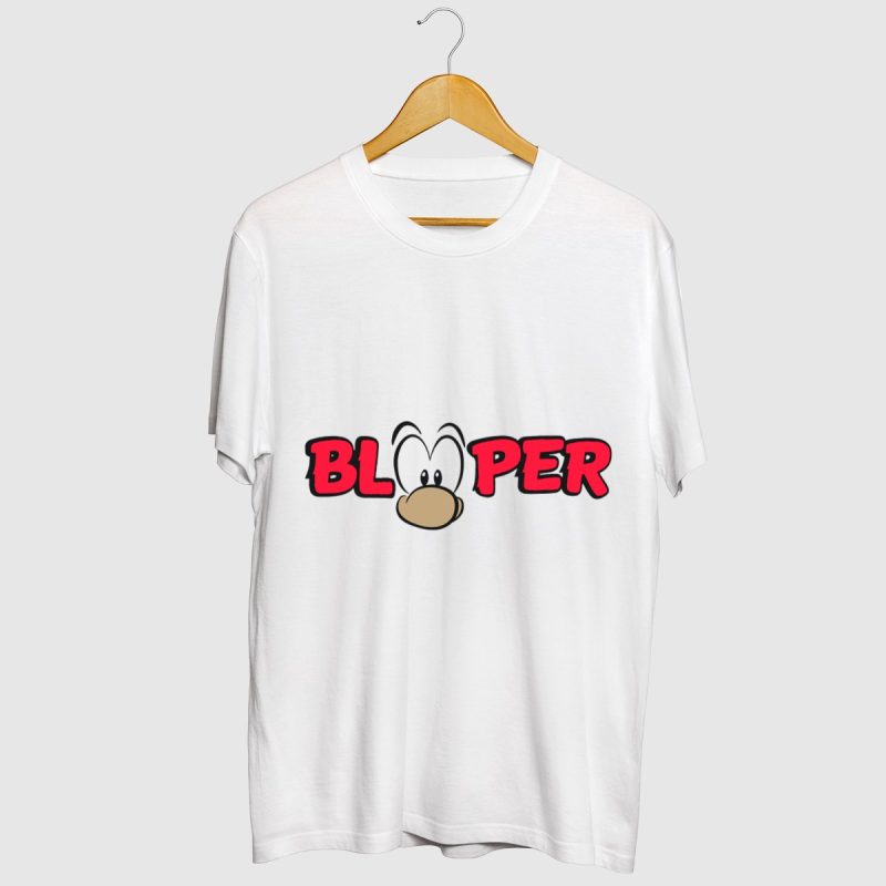 Atlanta Braves Blooper Character T-Shirt | Kelsey Gameday Apparel - Image 2