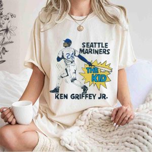 Ken Griffey Jr Seattle Mariners The Kid Baseball Legend T-Shirt
