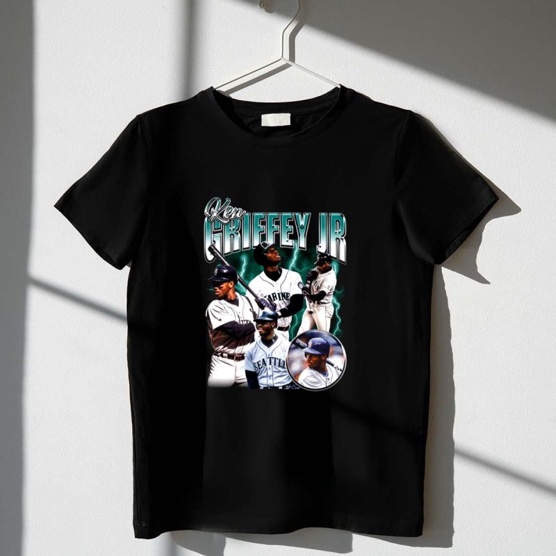Ken Griffey Jr Seattle Mariners Vintage Shirt t shirt 1 1