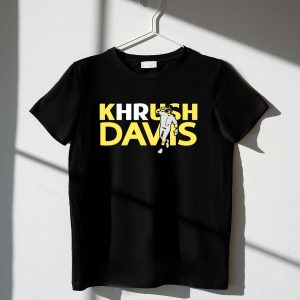 Oakland Athletics Khrush Davis Baseball T-Shirt For Fans