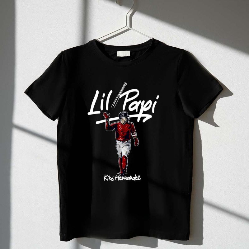 Kike Hernandez Boston Red Sox Lil Papi T-Shirt for Fans