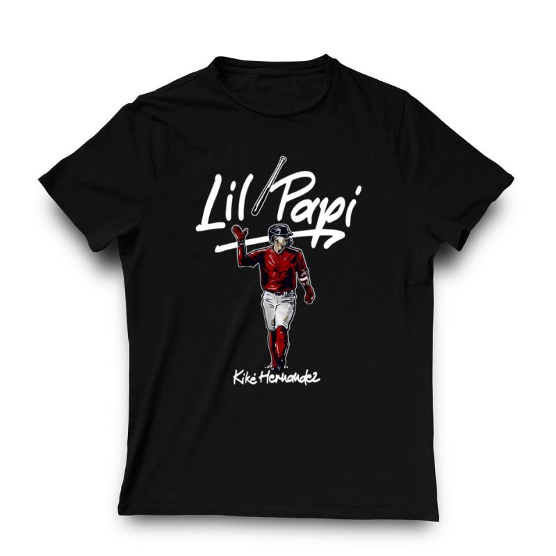 Kike Hernandez Boston Red Sox Lil Papi T-Shirt for Fans - Image 3