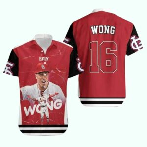Kolten Wong St Louis Cardinals Graphic Hawaiian Shirt – Unisex Aloha Tee