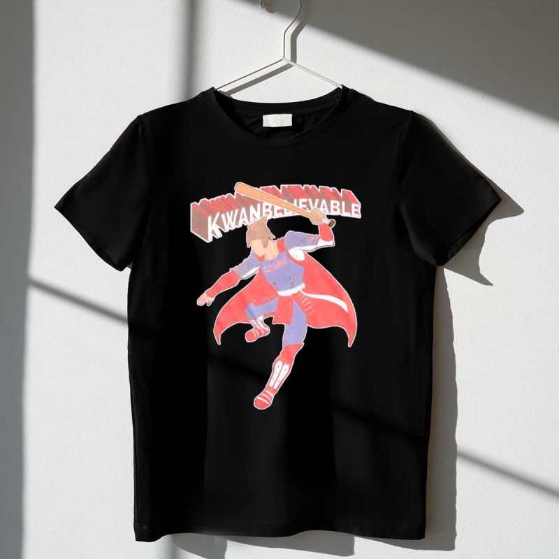 Kwanbelievable Cleveland Guardians Warrior Hero Baseball T Shirt t shirt 1 1