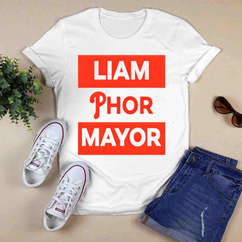 LIAM PHOR MAYOR Philadelphia Phillies Graphic T-Shirt for Baseball Fans - Image 6