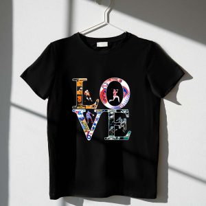 Philadelphia Sports Love T-Shirt - Flyers, Phillies, 76ers, Eagles Design