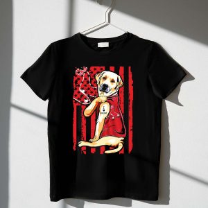 Labrador Retriever I Love Mom Boston Red Sox T-Shirt For Dog Lovers