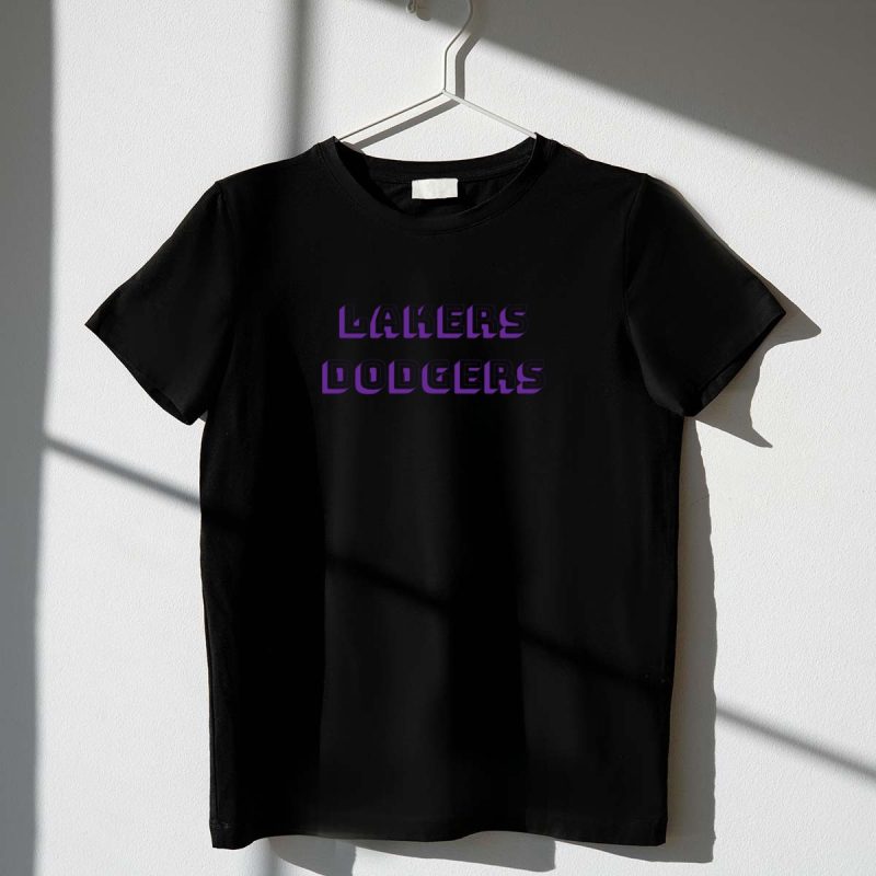 Lakers Dodgers Lakers Raiders Dodgers T Shirt.jpeg t shirt 1 1