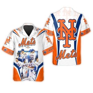 New York Mets Legends Hawaiian Shirt - Stylish Tropical Baseball Apparel