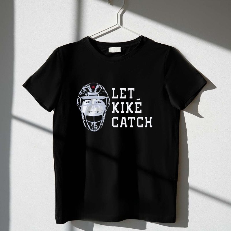 Let KiKE Catch Baseball Face Mask Los Angeles Dodgers Fans T Shirt.jpeg t shirt 1 1