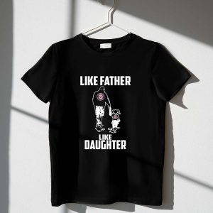 Like Father, Like Daughter Washington Nationals Fan T-Shirt - Perfect For Game Day