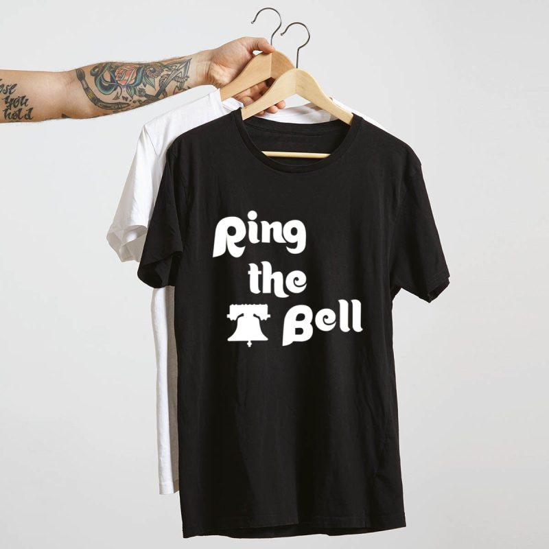 Logan Hoppe Phillies Liberty Bell T-Shirt for Fans of Baseball - Image 4