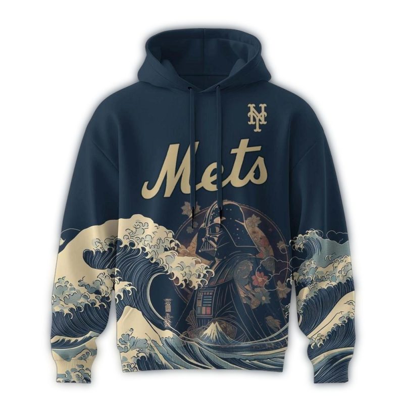 Lord Vader x New York Mets 2025 All over Print Hoodie 1