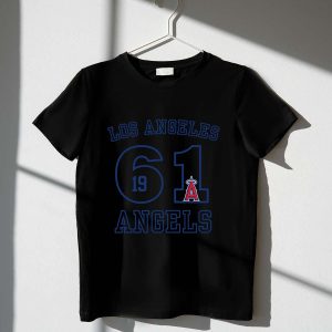 Los Angeles Angels 1961 Established Baseball Team T-Shirt For Fans