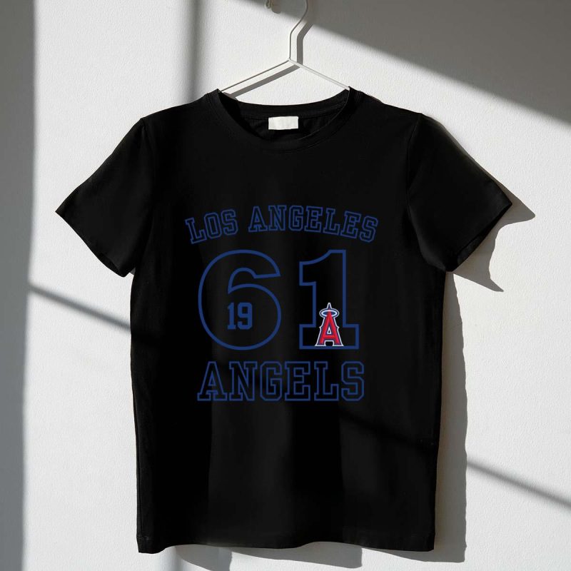 Los Angeles Angels 1961 Established Baseball Team T Shirt t shirt 1 1
