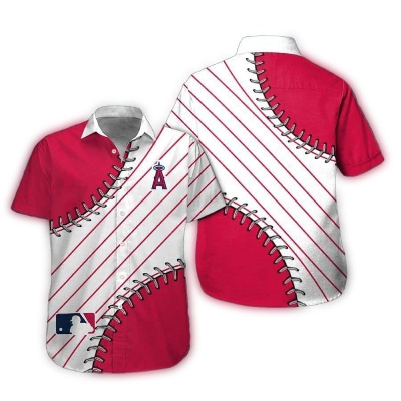 Los Angeles Angels Ball Hawaiian Shirt 1