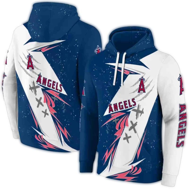 Los Angeles Angels Dynamic Slash AOP Hoodie 1
