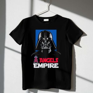 Los Angeles Angels Darth Vader Graphic T-Shirt For Fans